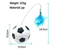 Pelota De Futbol Con Señuelo Premium Para Mascotas Gatos
