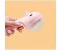 Cepillo Rociador Doble A Vapor Para Mascotas Botón Extractor 