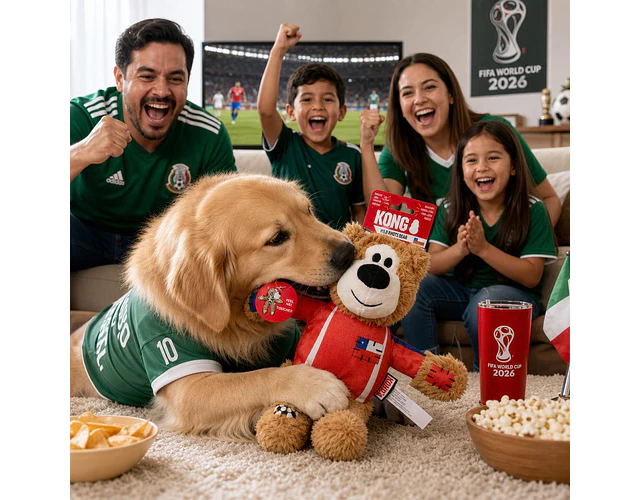 Kong Wild Knots Oso Chillón Reforzado Version Mundial Chile