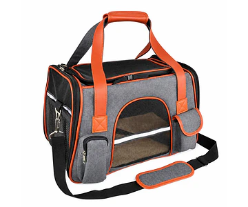 Bolsa De Transporte Mascotas Premium Para Perros Y Gatos