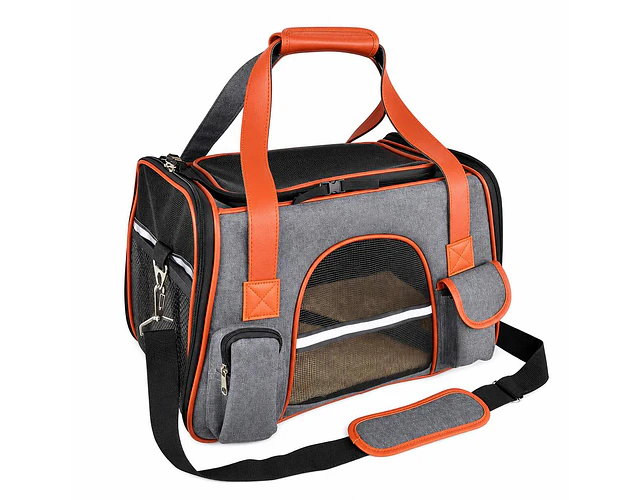 Bolsa De Transporte Mascotas Premium Para Perros Y Gatos