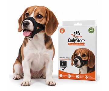 Bozal Para Perro De Neopreno Acolchado Adiestramiento Canino