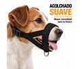 Bozal Para Perro De Neopreno Acolchado Adiestramiento Canino