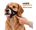 Bozal Para Perro De Neopreno Acolchado Adiestramiento Canino