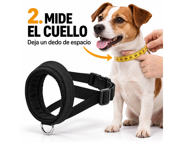 Bozal Para Perro De Neopreno Acolchado Adiestramiento Canino
