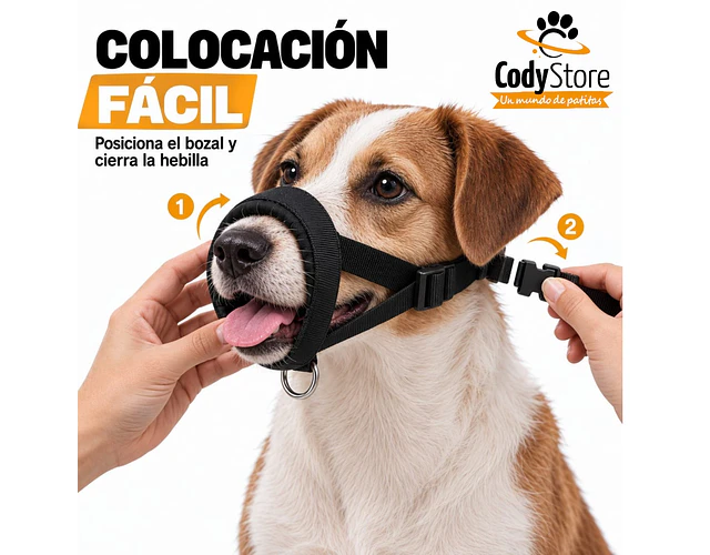 Bozal Para Perro De Neopreno Acolchado Adiestramiento Canino
