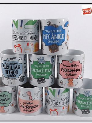 CANECA - PROFISSÕES