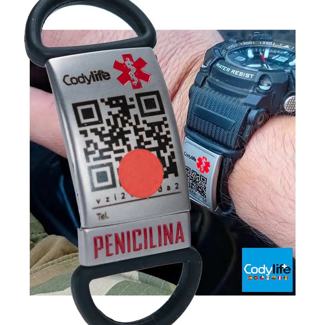 CODYLIFE - SLIDER + CHAPA ALERTA MÉDICO 5