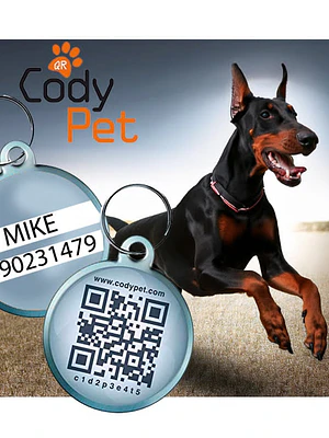 CODYPET - Chapa de identificação