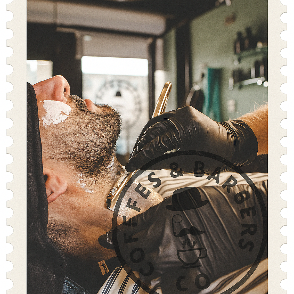 Sticker Perfilado Barba 1