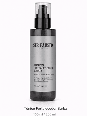 Tónico Fortalecedor - Tónico crecimiento para barba