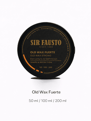 Cera para pelo (Old Wax Extra Fuerte)