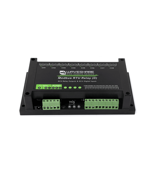 Módulo 8CH Modbus RTU Relay (D) - 