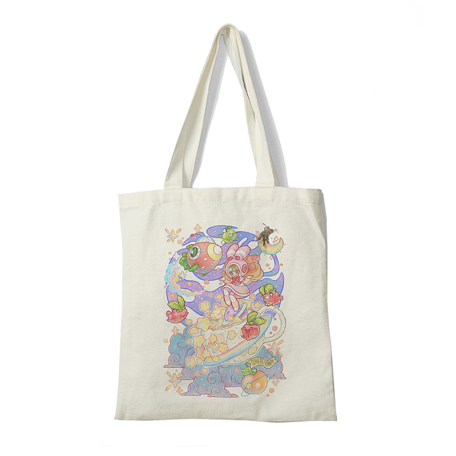 TOTEBAG STRAWBERRY BUNNY - ROY FISHES