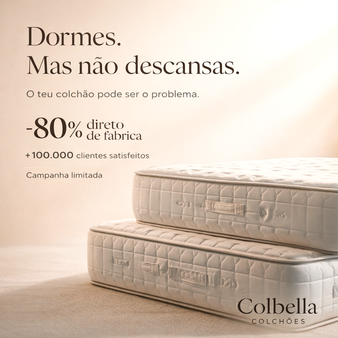Colchões Premium com até -80% | Colbella