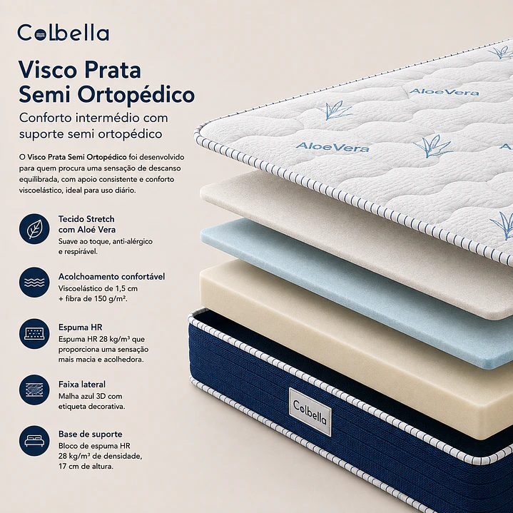 Prata Semi Ortopédico 2