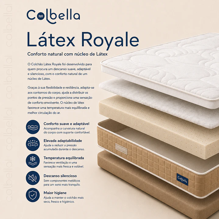Látex Royale · Natural & Adaptável 2
