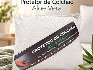 Protetor de Colchão Aloe Comfort