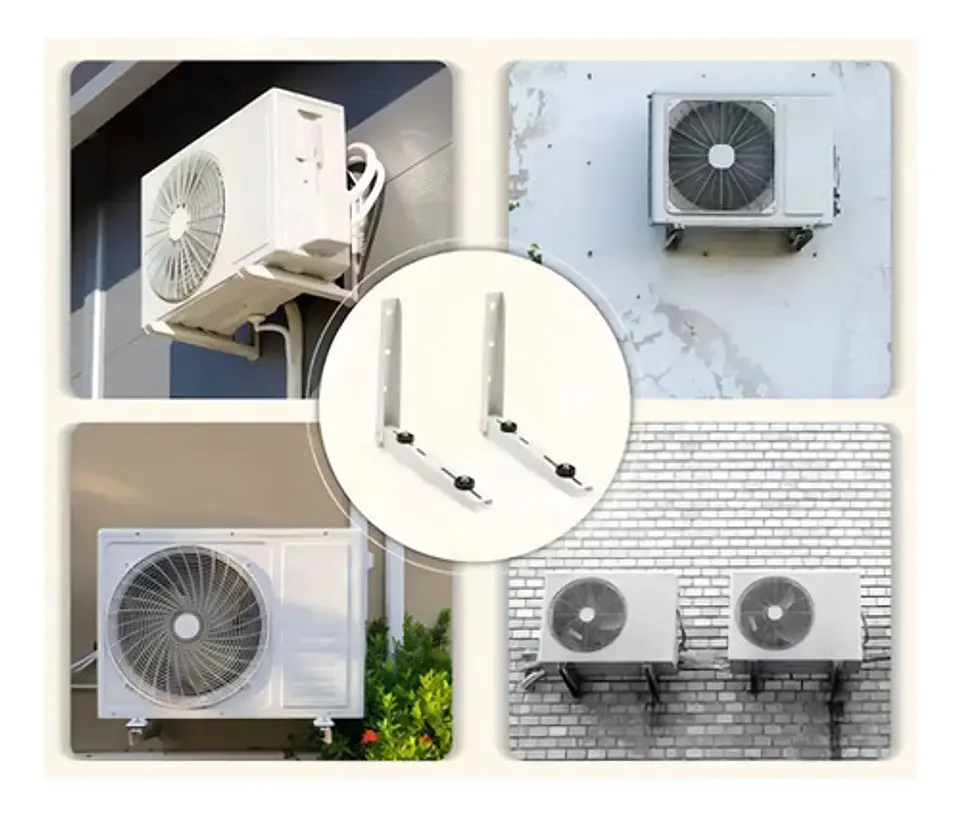 Soporte para Unidad Exterior de Aire Acondicionado – Muro, Piso o Techo (9.000 a 24.000 BTU) 4