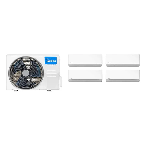 Aire Acondicionado Multisplit Midea Inverter 4x9.000 BTU (UE 36.000 BTU)