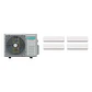 Aire Acondicionado Multisplit Hisense Inverter 4x9.000 BTU (UE 27.000 BTU) con Instalación Incluida - Miniatura 1