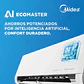 Aire Acondicionado Split Inverter Midea AI Ecomaster 9.000 BTU WiFi con Instalación Incluida - Miniatura 3