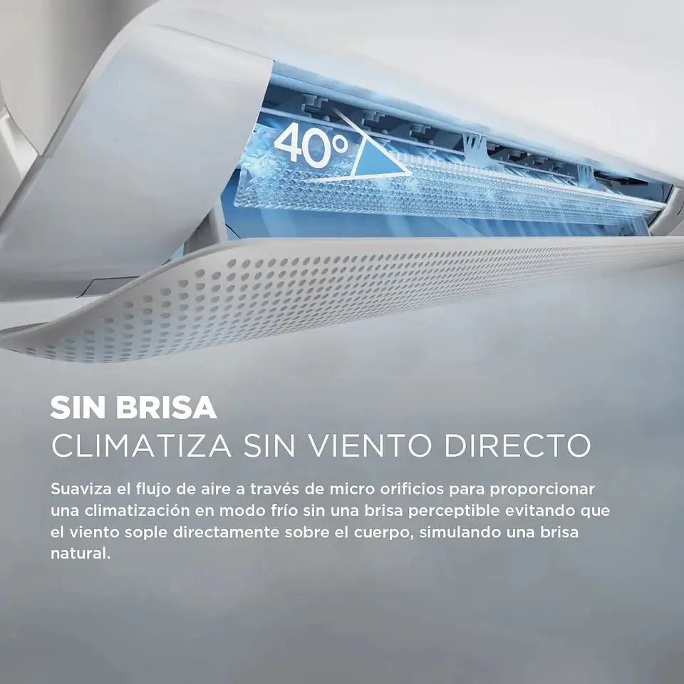 Aire Acondicionado Split Inverter Midea Breezeless E 18.000 BTU WiFi con Instalación Incluida 5