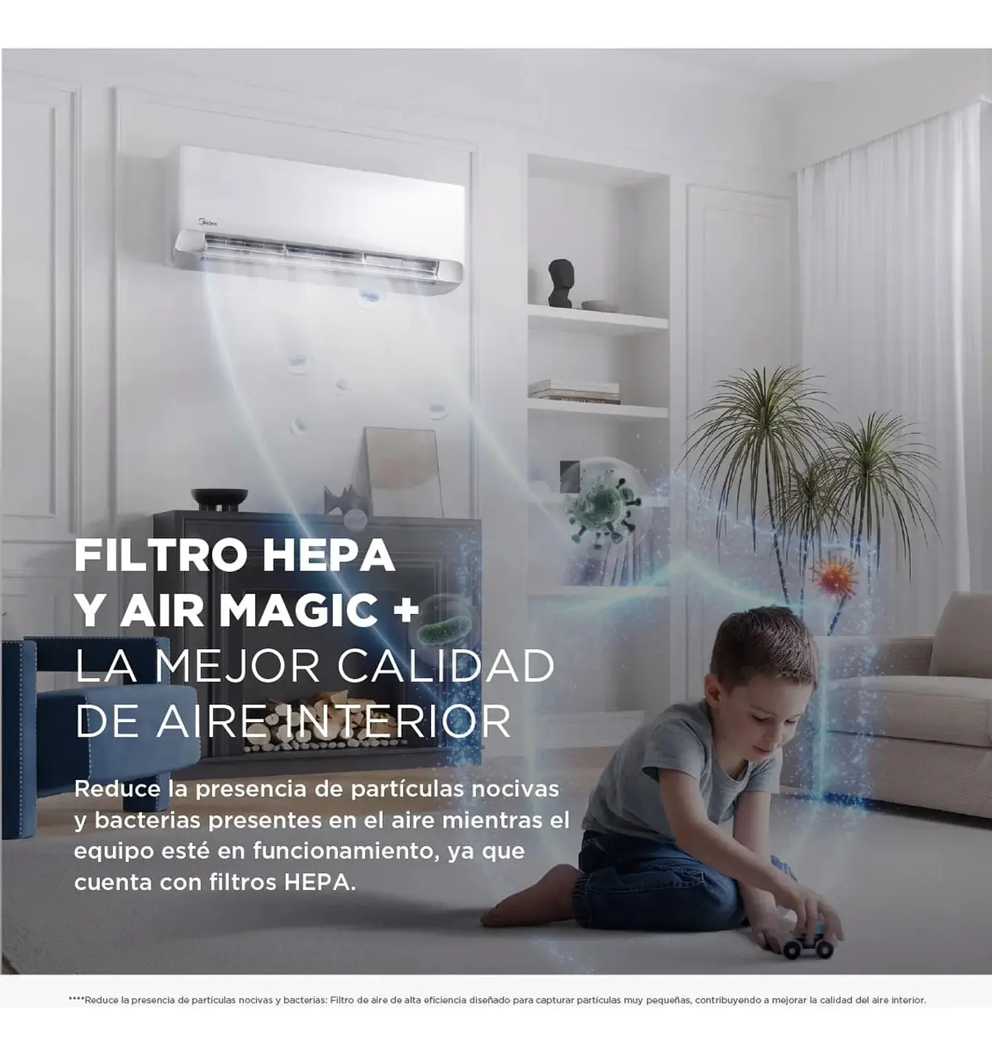 Aire Acondicionado Split Inverter Midea Breezeless E 18.000 BTU WiFi con Instalación Incluida 6