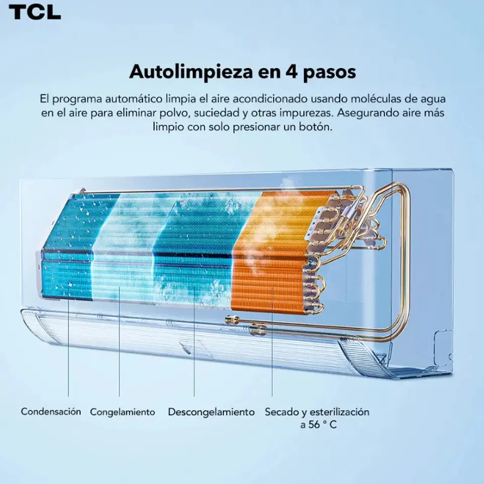 Aire Acondicionado Split Inverter TCL FreshIN 12.000 BTU WiFi con Instalación Incluida 5