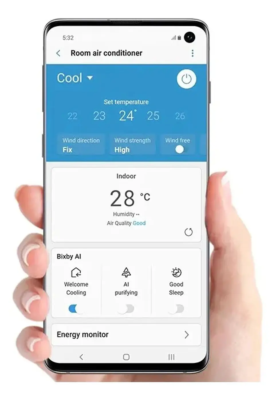 Aire Acondicionado Split Inverter Samsung WindFree 12.000 BTU WiFi con Instalación Incluida 6
