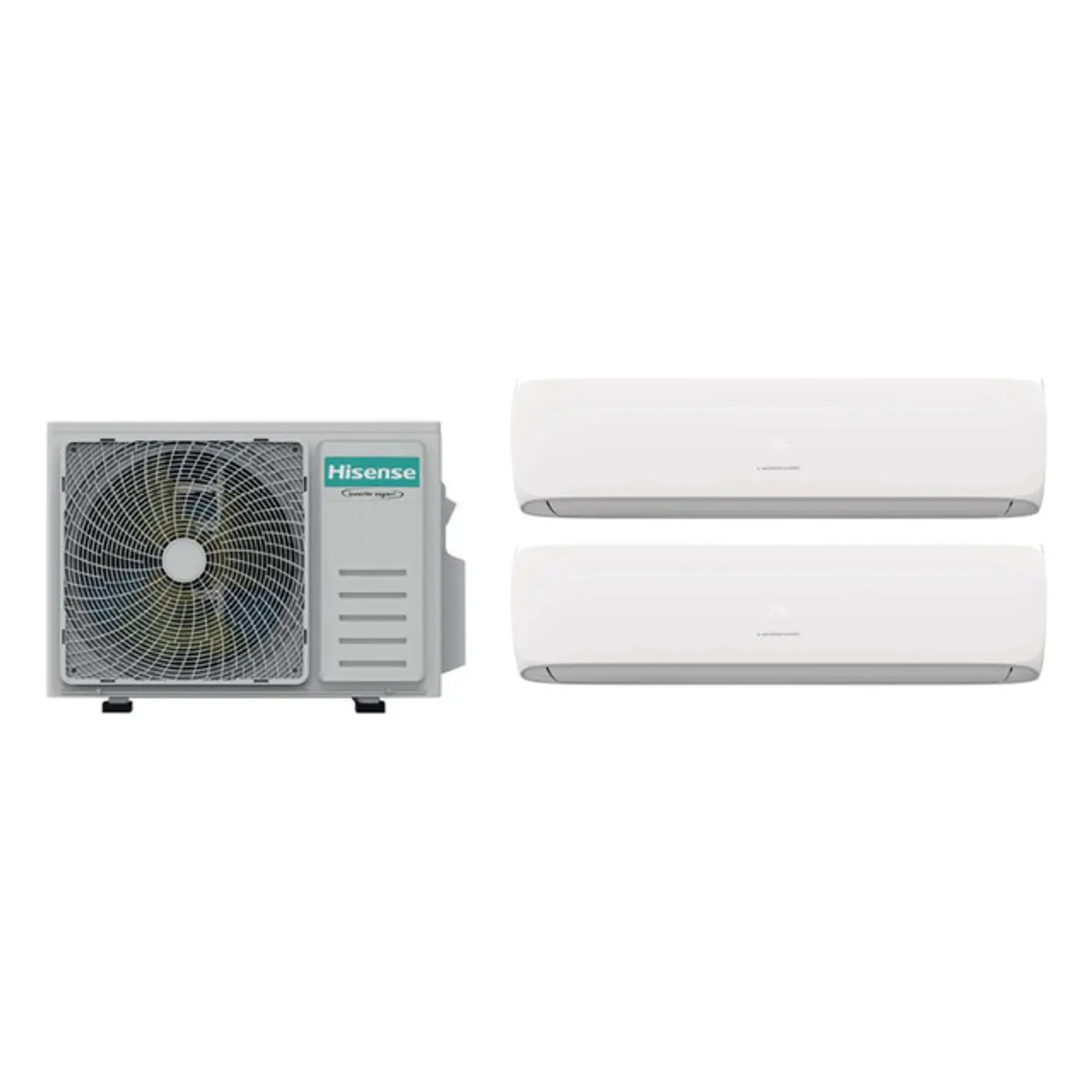 Aire Acondicionado Multisplit Hisense Inverter 9.000 + 18.000 BTU (UE 24.000 BTU) con Instalación Incluida 1