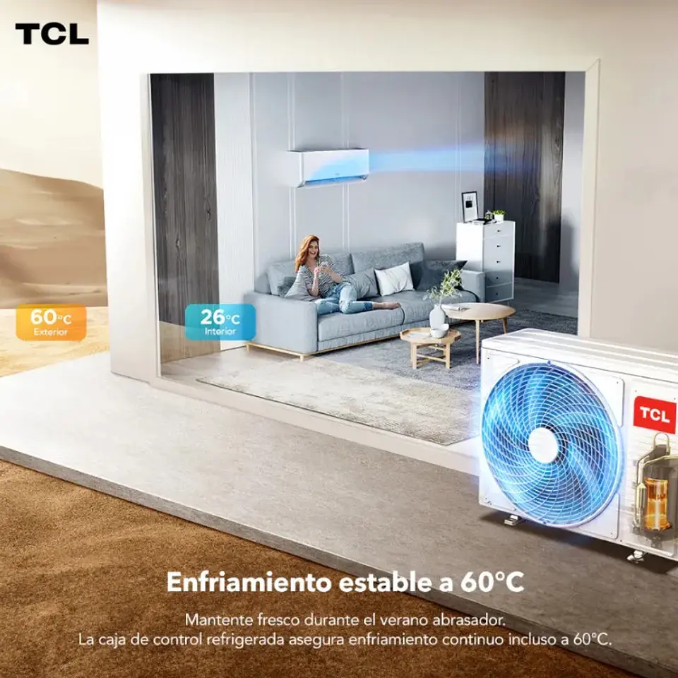 Aire Acondicionado Split Inverter TCL BreezeIN 18.000 BTU WiFi 5