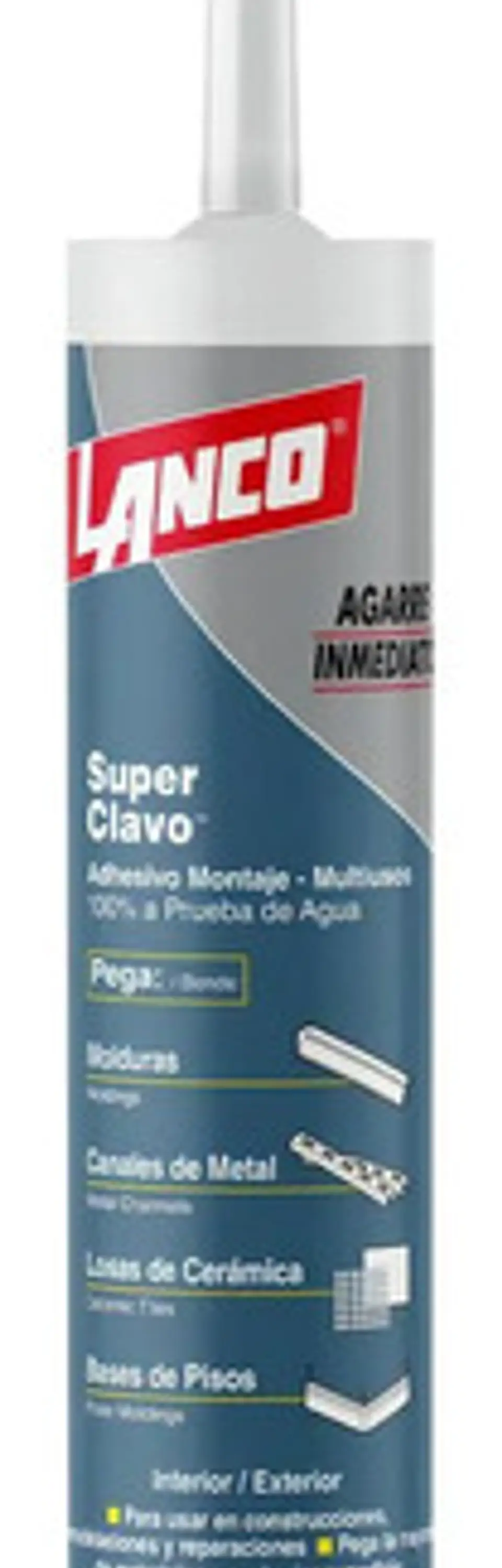 Adhesivo de Montaje Lanco Super Clavo Blanco 300 ml 1
