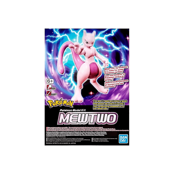 Model Kit Pokemon Mewtwo Bandai Hobby 2