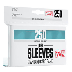 GG JUST SLEEVES VALUE PACK CLEAR (250)