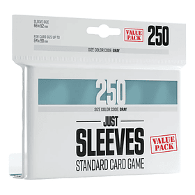 GG JUST SLEEVES VALUE PACK CLEAR (250)