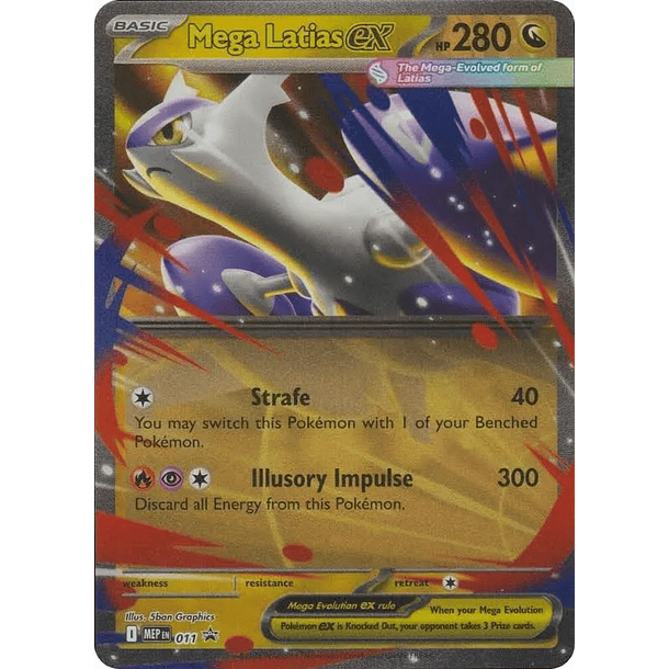 Mega Latias EX #11 Pokemon Promo