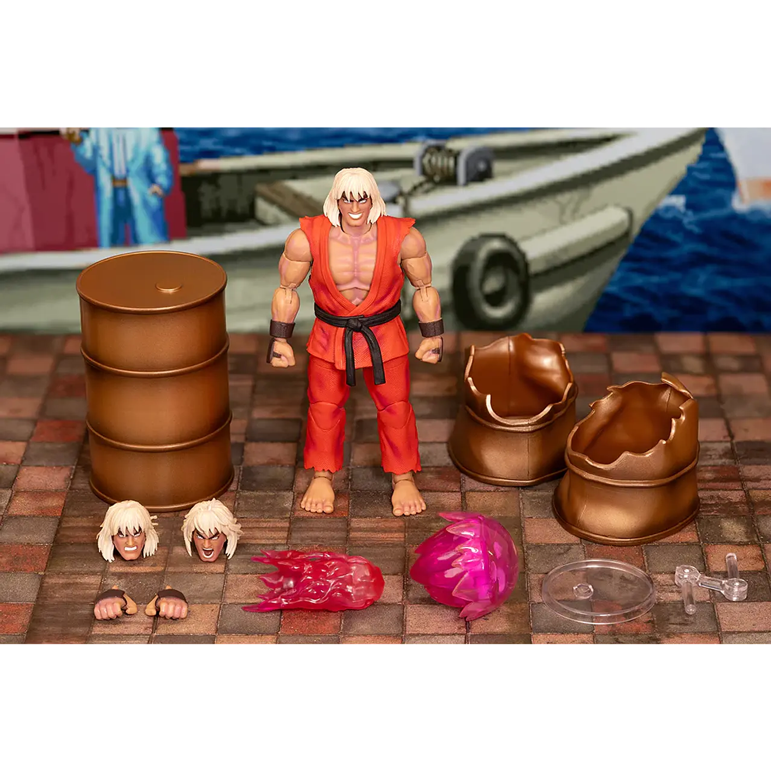 Violent Ken Deluxe Set (Ultra Street Fighter II) - Jada Toys 6 4
