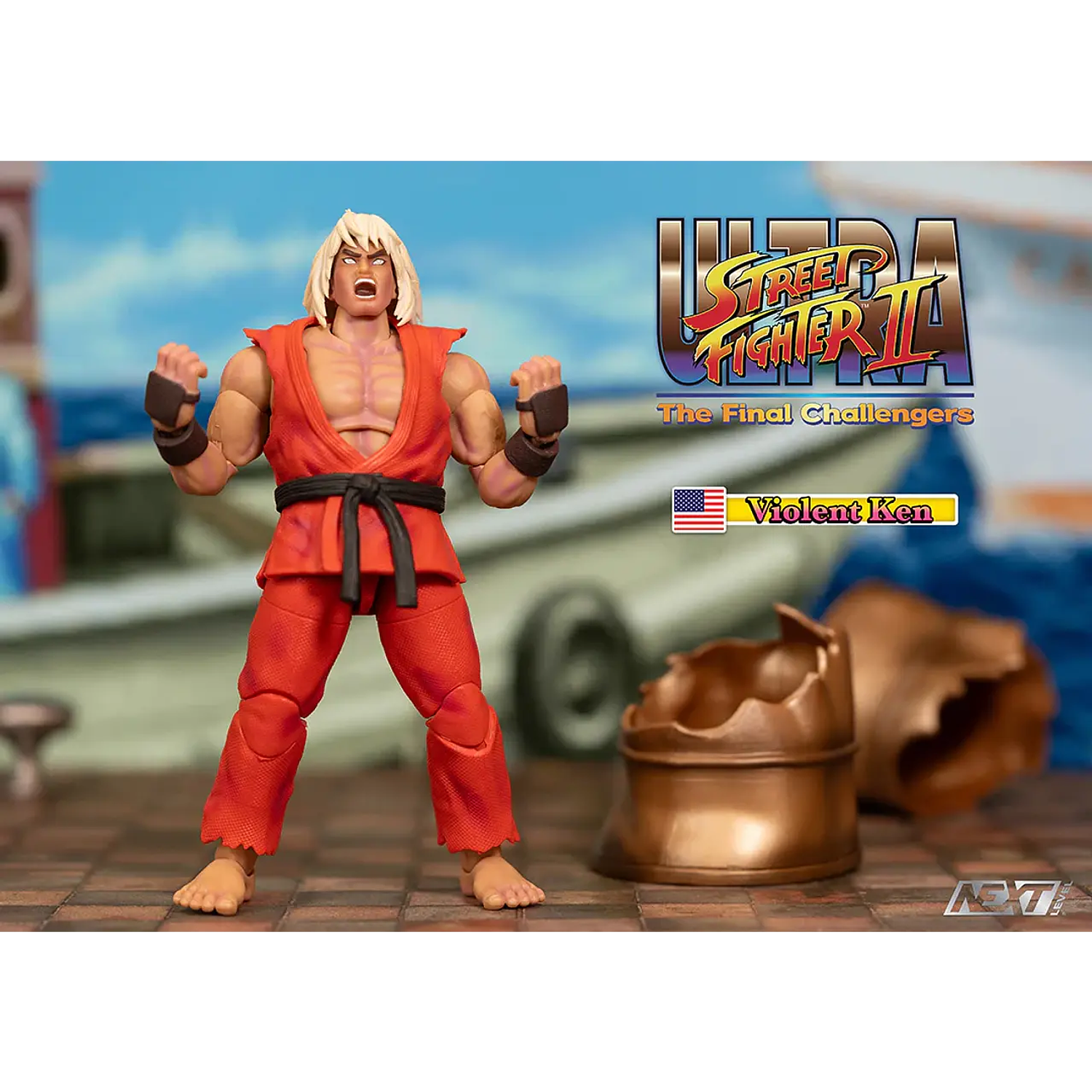 Violent Ken Deluxe Set (Ultra Street Fighter II) - Jada Toys 6 9