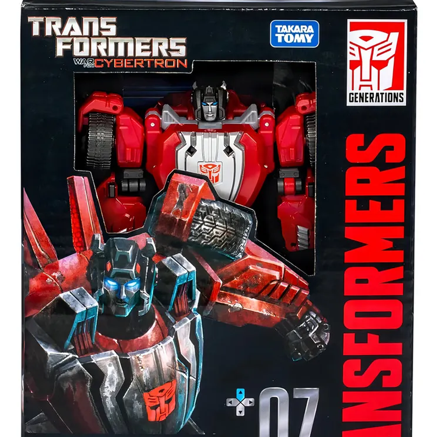 Sideswipe 07 (Deluxe Class) Gamer Edition - Transformers Studio Series 1