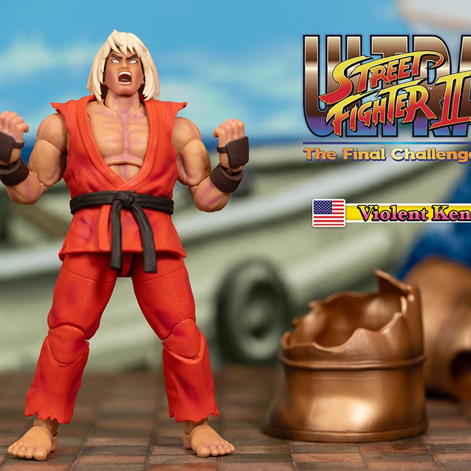 Violent Ken Deluxe Set (Ultra Street Fighter II) - Jada Toys 6 1