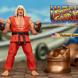 Violent Ken Deluxe Set (Ultra Street Fighter II) - Jada Toys 6