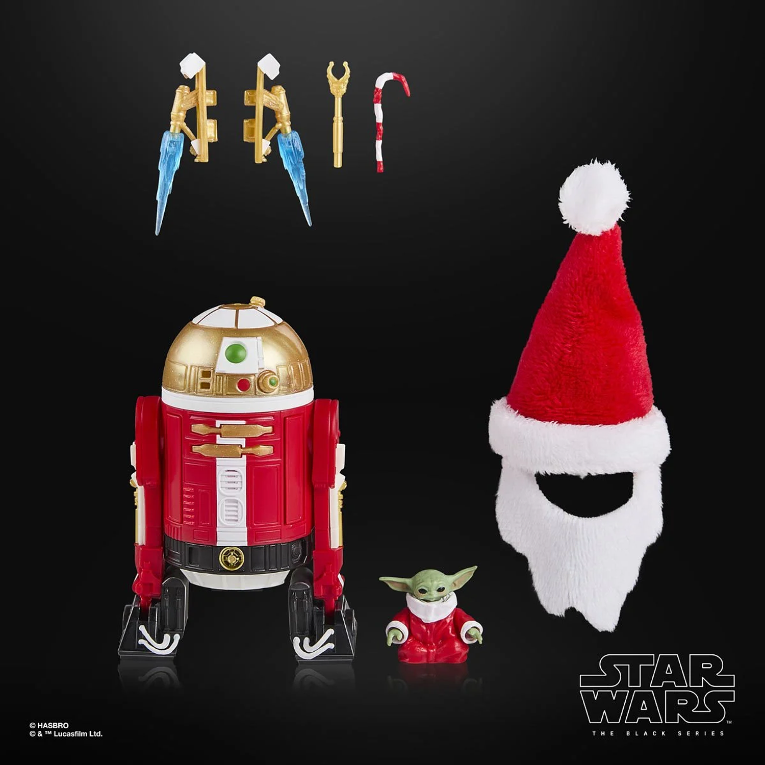  Astromech Droid & Grogu (Holiday Edition) - The Black Series 6