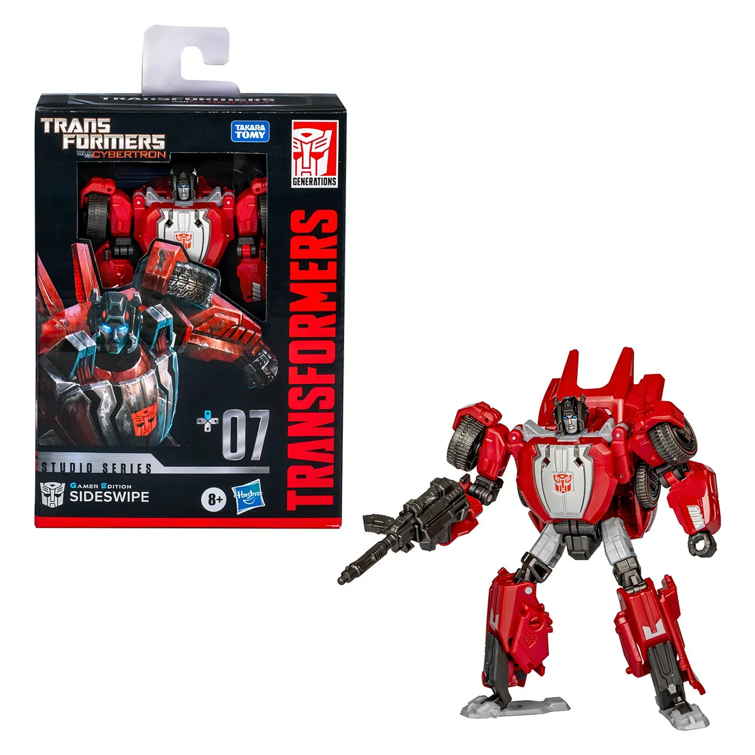 Sideswipe 07 Gamer Edition (Deluxe Class) - Transformers Studio Series 2