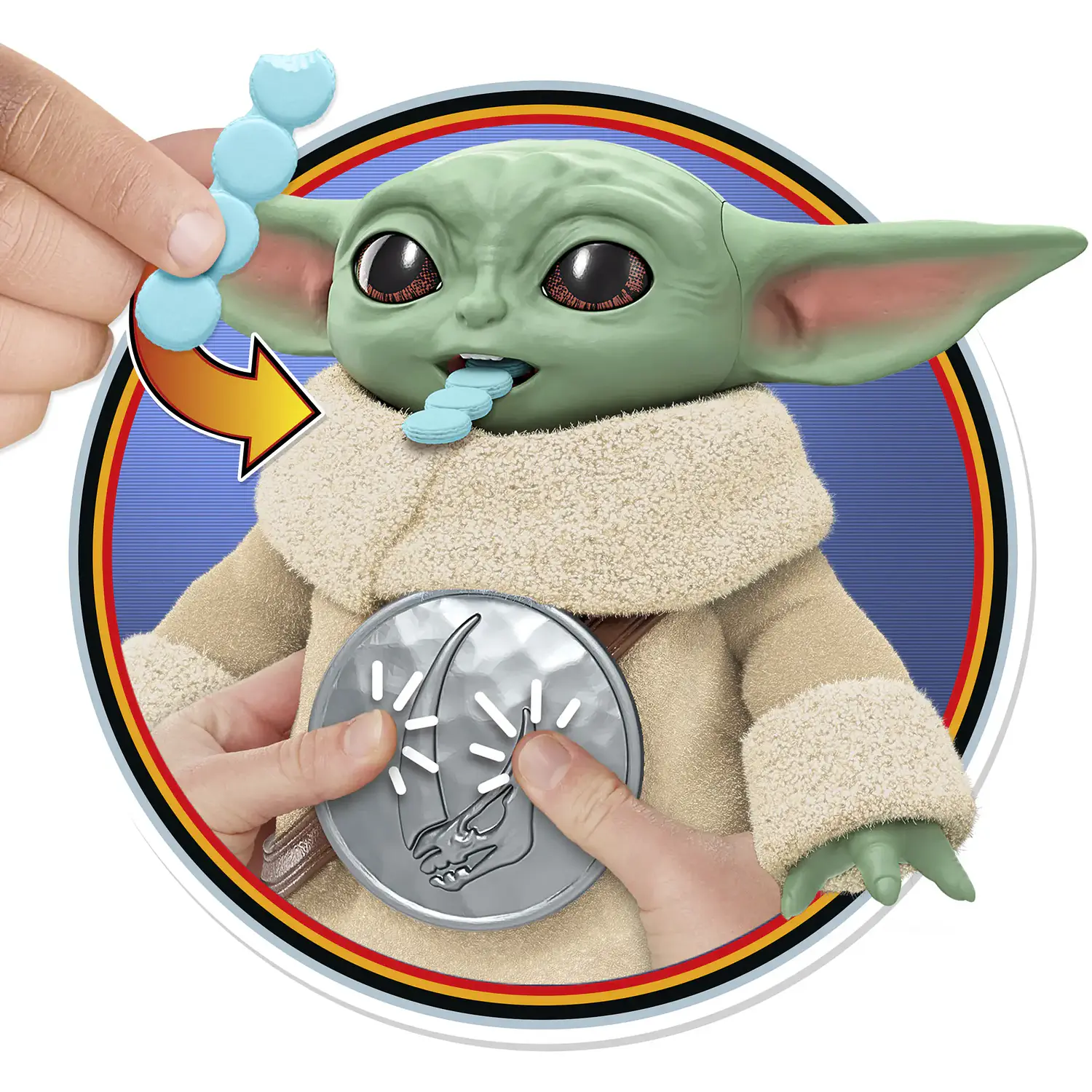 Grogu Animatrónico (The Mandalorian & Grogu) - Snackin' Grogu 6.5