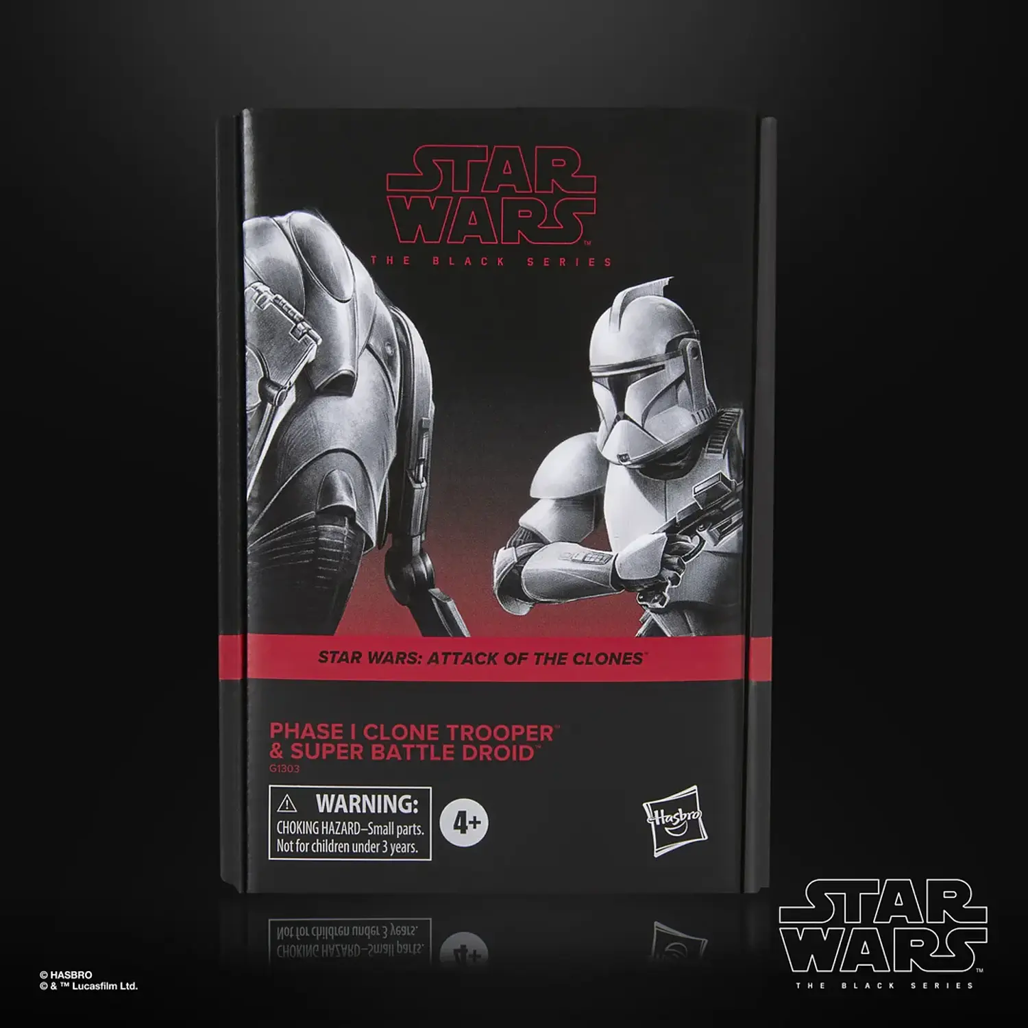 Phase I Clone Trooper & Super Battle Droid - The Black Series 6