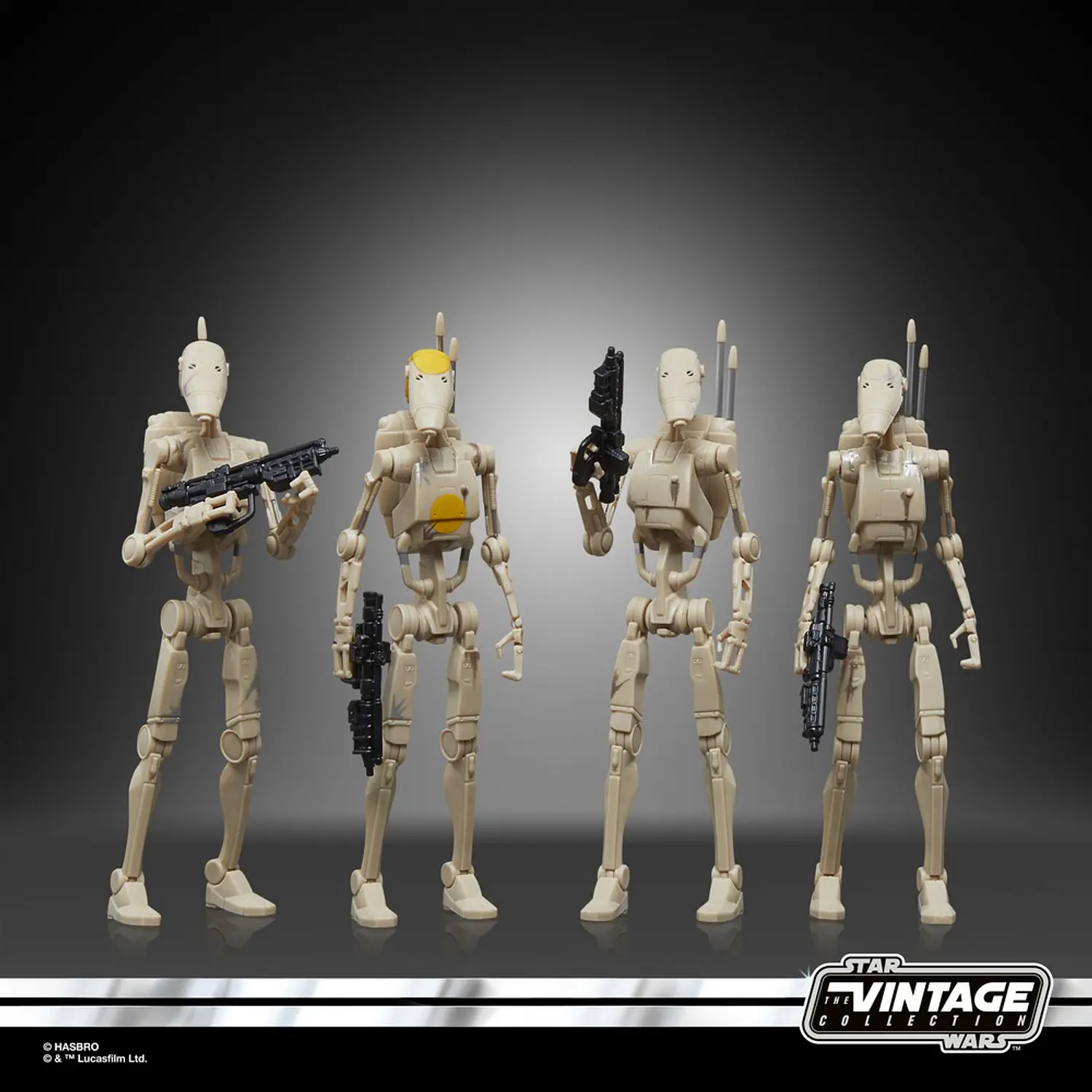 Battle Droid (4 Pack) - The Vintage Collection 3.75
