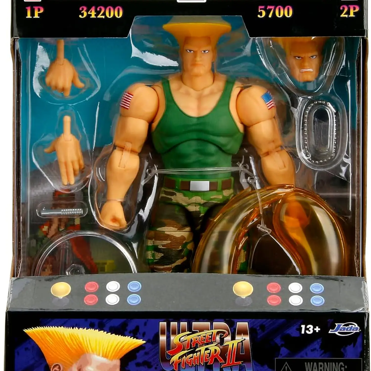 Guile (Ultra Street Fighter II) - Jada Toys 6
