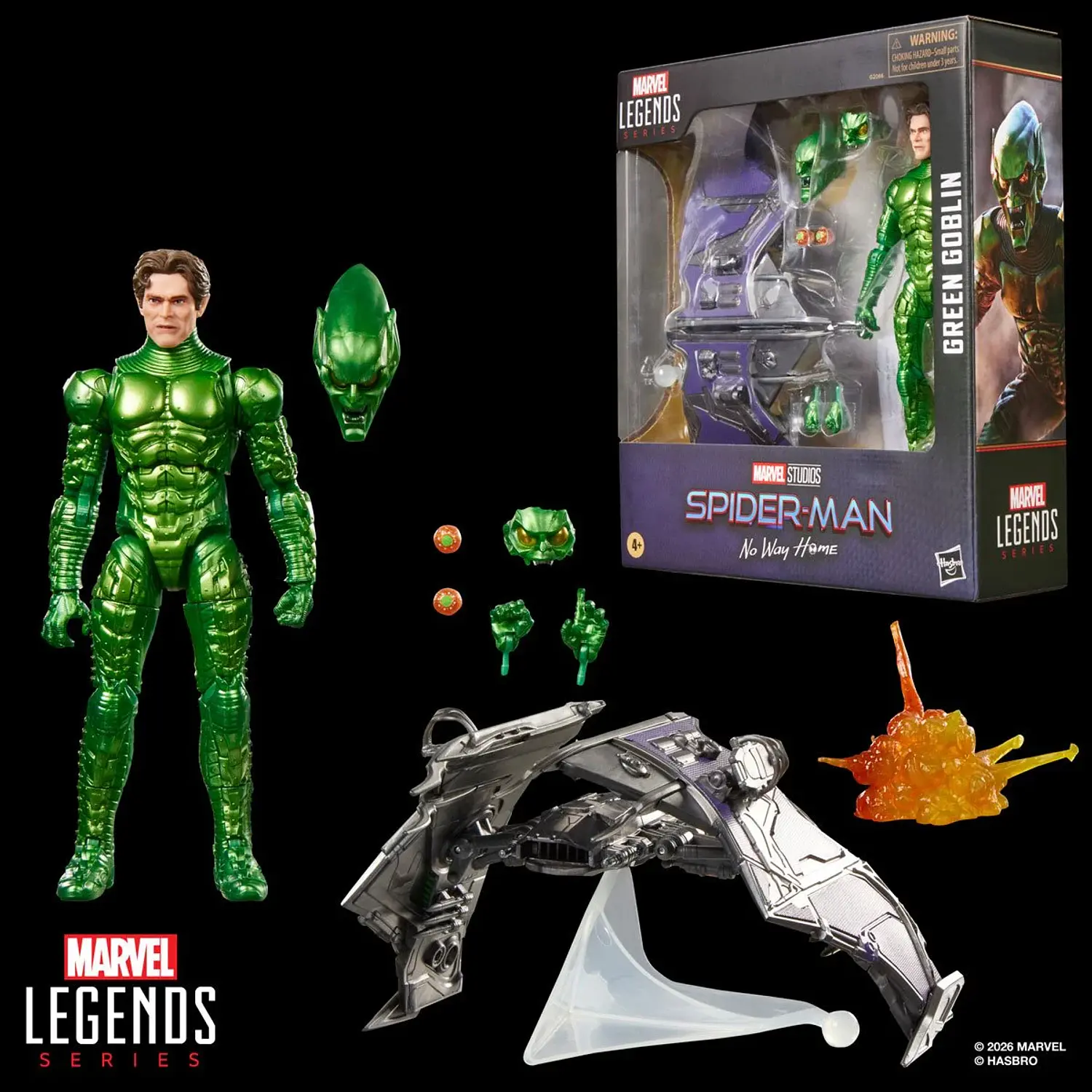 [Preventa] Green Goblin (Spider-Man: No Way Home) Deluxe - Marvel Legends 6'' (NOV. 2026) 12