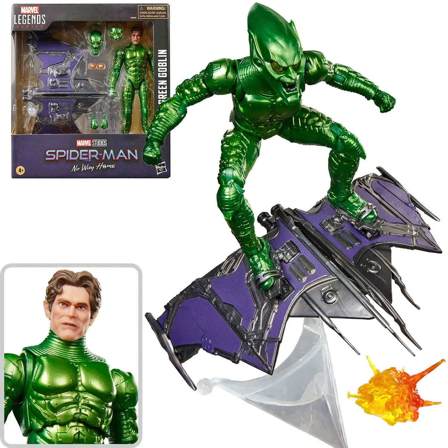 [Preventa] Green Goblin (Spider-Man: No Way Home) Deluxe - Marvel Legends 6'' (NOV. 2026) 1